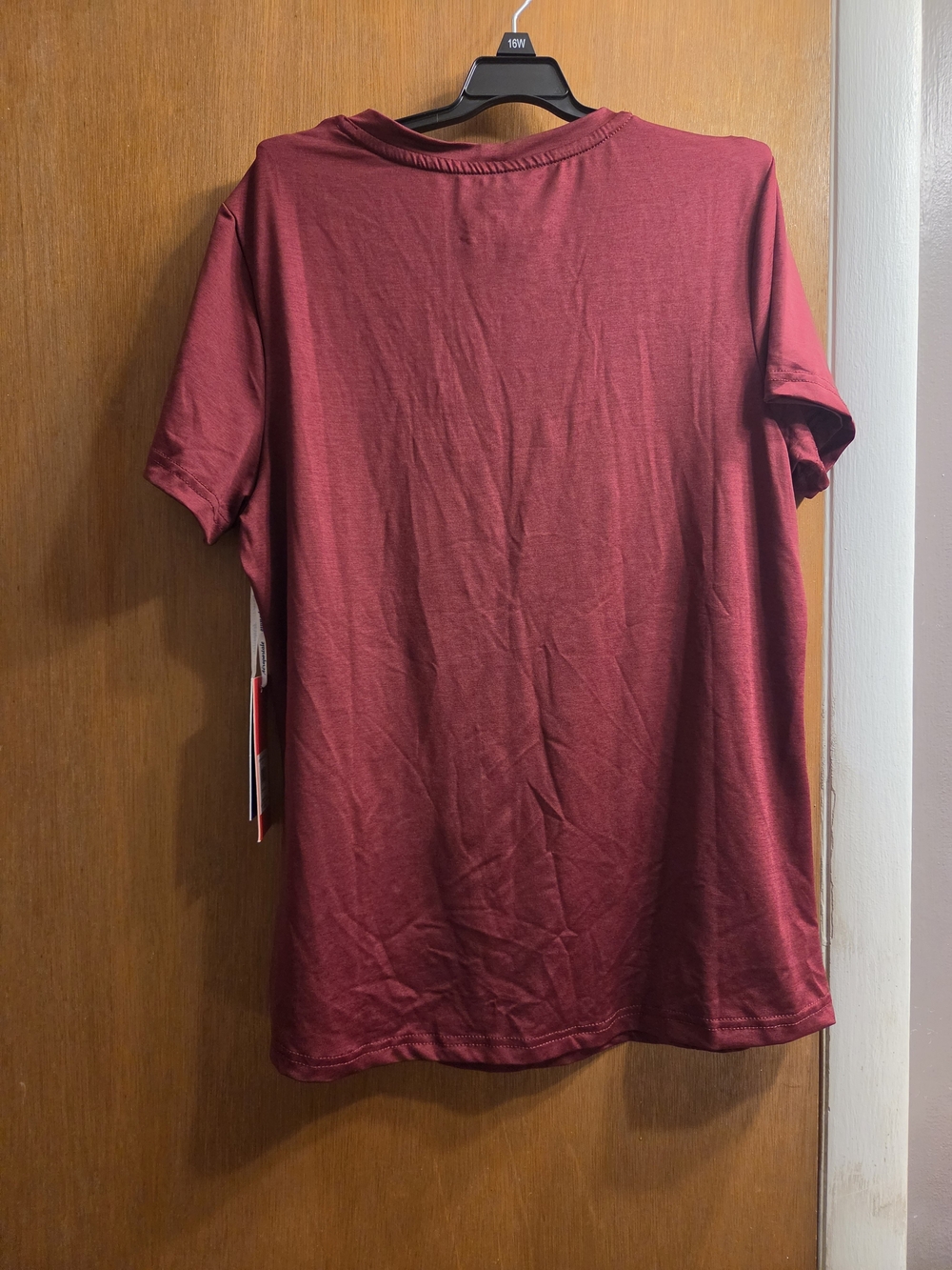 Aeropostale Maroon V-Neck Tee - Picture 4 of 7